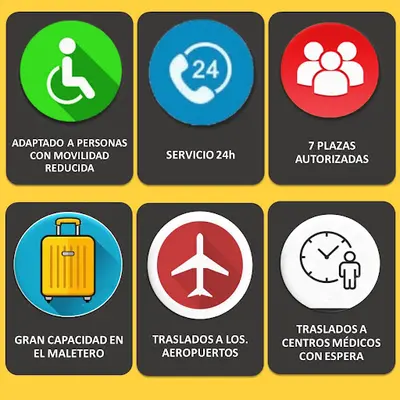 Taxi Laracha 7 Plazas Adaptado