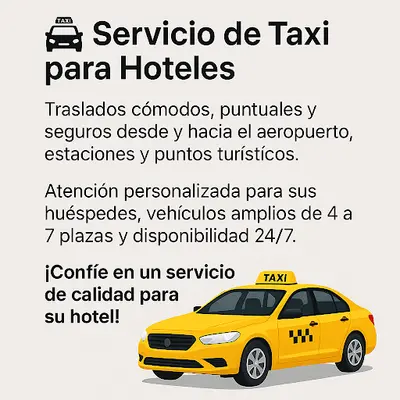 TDB Taxi Barcelona | Taxi Aeropuerto, 6-8 Plazas y Servicio para Hoteles y Empresas