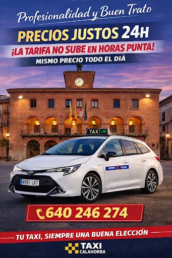Taxis Alex Calahorra 24 Horas.