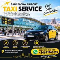 Taxi Barcelona airport 24h