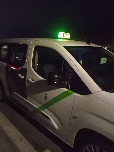 Taxi jonquera por la noche