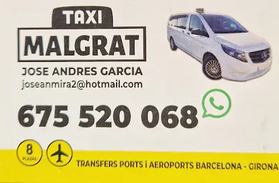 Taxi Malgrat de Mar Hasta 8 Pasajeros