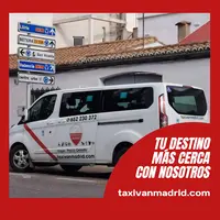 Taxi de 1 a 8 plazas en Madrid - Taxi Van Madrid