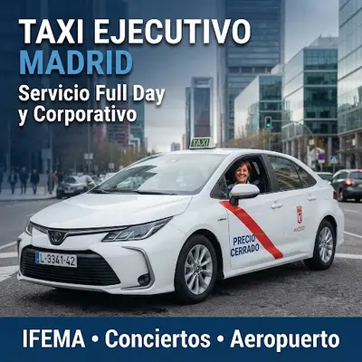 Taxi Madrid Precio Fijo Traslado Privado