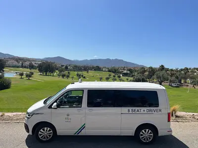 Málaga Airport transfer - Minivan taxi Mijas