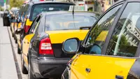 Taxi Blau