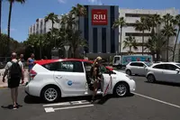 Taxi rank
