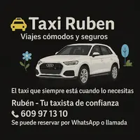 Tú taxi Rubén te lleva!!