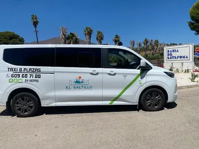 TAXIS en Torre del mar de 8 plazas, 24 Horas.